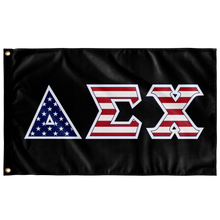 Load image into Gallery viewer, Delta Sigma Chi American Flag - Black