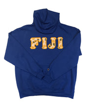 Load image into Gallery viewer, FIJI Pineapple Punch 2 &amp; Gold Fraternity Hoodie