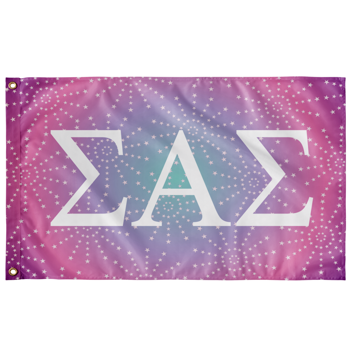 Sigma Alpha Sigma Stargazer Flag Sorority Swag Custom Wall Banners