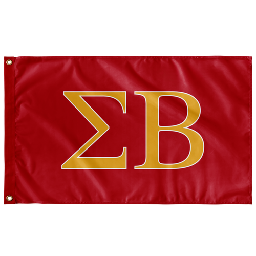 Sigma Beta Flag - Red
