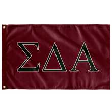 Load image into Gallery viewer, Sigma Delta Alpha Flag - Fraternity Flags