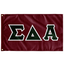 Load image into Gallery viewer, Sigma Delta Alpha Flag - Fraternity Banner 