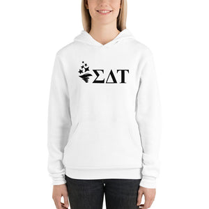 Sigma Delta Tau Hoodie - White