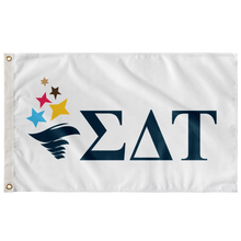 Load image into Gallery viewer, Sigma Delta Tau  Logo Flag