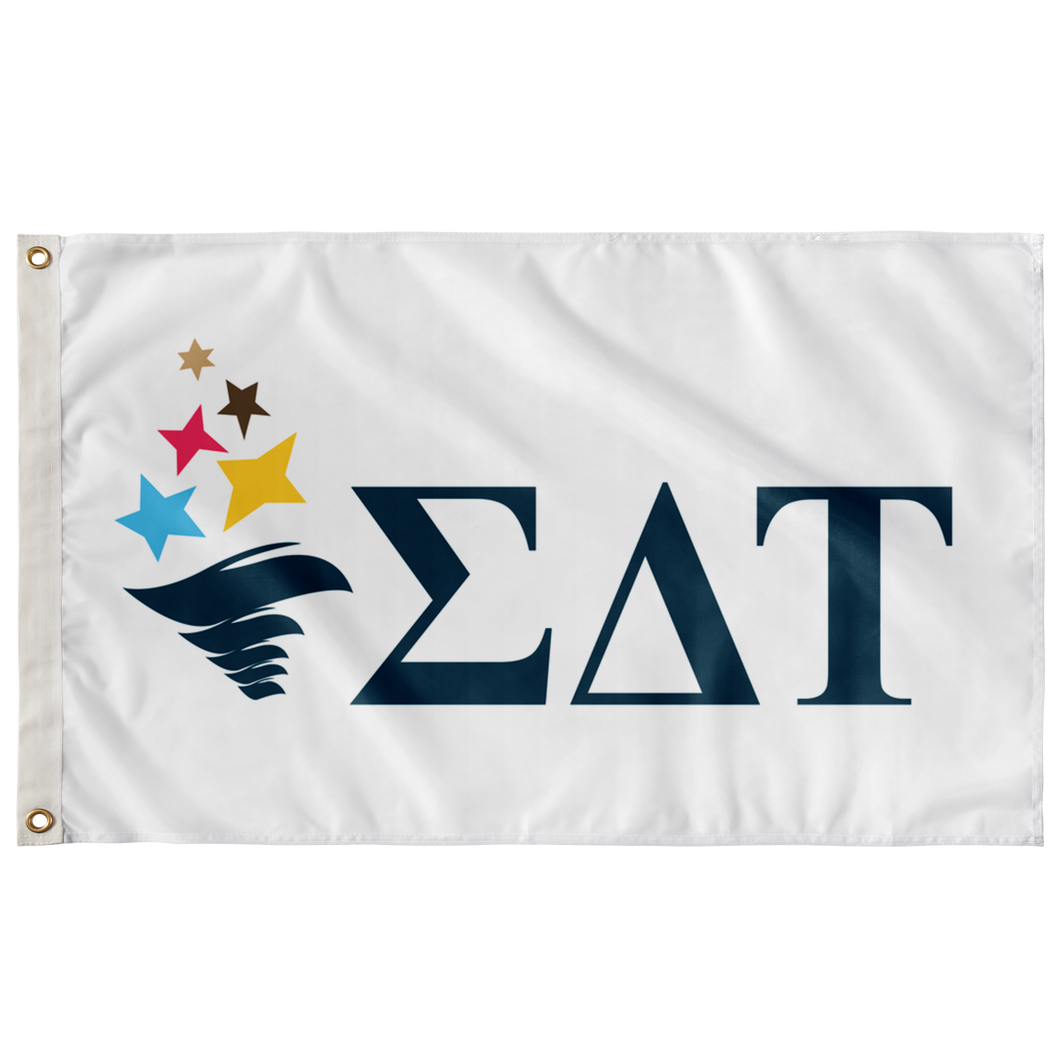 Sigma Delta Tau  Logo Flag
