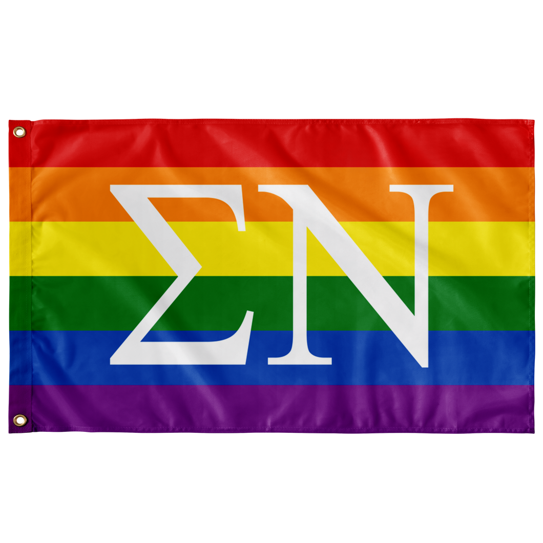 Sigma Nu Love Wins Fraternity Flag