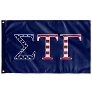 Sigma Tau Gamma USA Flag - Blue