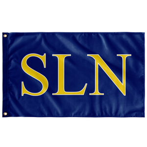 SLN Custom Flag - Royal, Maize & White