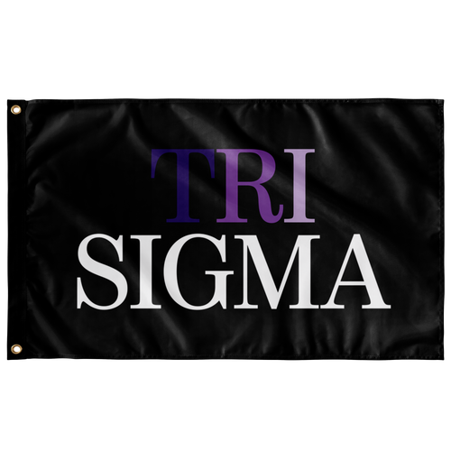 Tri Sigma Sorority Flag - Multi