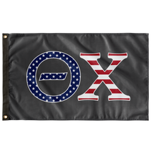 Load image into Gallery viewer, Theta Chi American Flag - Dark Grey