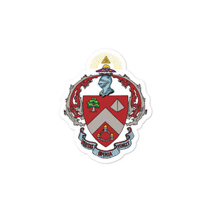 Triangle Coat Of Arms Sticker