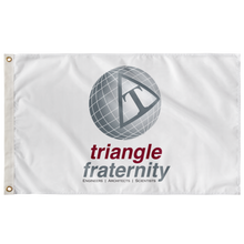 Load image into Gallery viewer, Triangle Vertical Stacked Logo Fraternity Flag