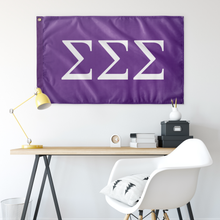 Load image into Gallery viewer, Sigma Sigma Sigma Gradient Sorority Flag