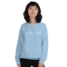 Load image into Gallery viewer, Alpha Phi Sorority Sweatshirt