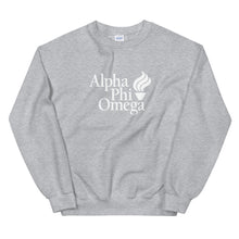 Load image into Gallery viewer, Alpha Phi Omega Logo Sweatshirt