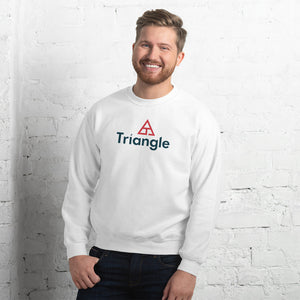 Triangle Sweatshirt With Stacked Logo
