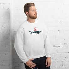 Load image into Gallery viewer, Triangle Sweatshirt With Stacked Logo
