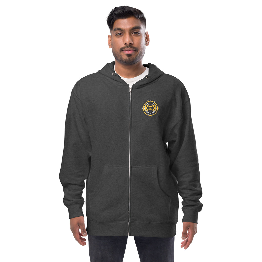 Kappa Xi Kappa Logo Unisex Zip Up Hoodie