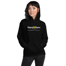 Load image into Gallery viewer, Sigma Alpha Logo Hoodie