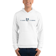 Load image into Gallery viewer, Theta Xi To Lead To Serve Greek Hoodie