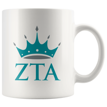 Load image into Gallery viewer, Zeta Tau Alpha Mug - ZTA Crown