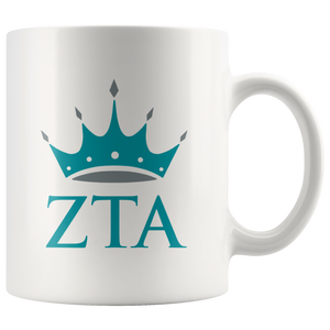 Zeta Tau Alpha Mug - ZTA Crown