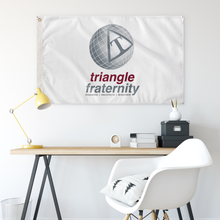 Load image into Gallery viewer, Triangle Vertical Stacked Logo Fraternity Flag