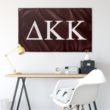 Load image into Gallery viewer, Delta Kappa Kappa Fraternity Flag - Maroon &amp; White