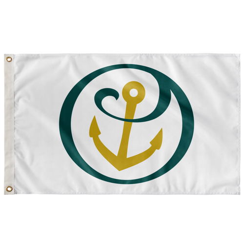 Alpha Sigma Tau Anchor Mark Sorority Flag