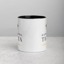 Load image into Gallery viewer, Kappa Alpha Theta Mug with Color Inside