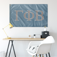 Load image into Gallery viewer, Gamma Phi Beta Sorority Flag - Once In A Blue Moon, A La Mode &amp; Pearl