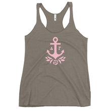 Load image into Gallery viewer, Delta Gamma Sorority Racerback Tank With Pink Brandmark