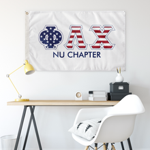 Load image into Gallery viewer, Phi Lambda Chi Nu Chapter Stars &amp; Stripes Greek Flag