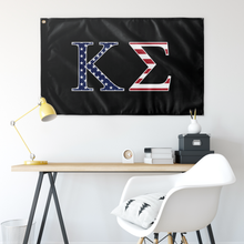 Load image into Gallery viewer, Kappa Sigma USA Flag - Black