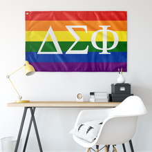 Load image into Gallery viewer, Delta Sigma Phi Love Wins Greek Flag