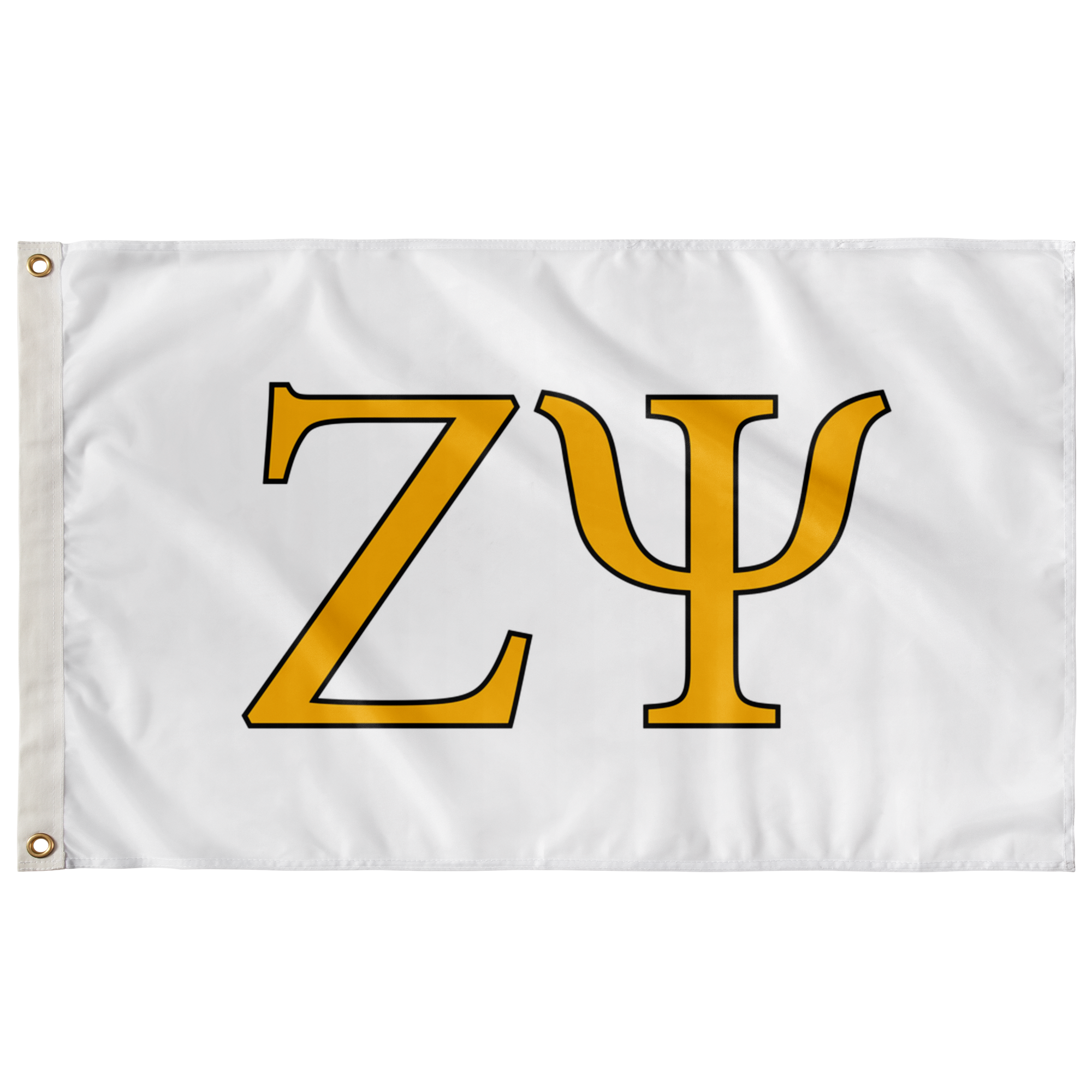 Beta Sigma Beta Fraternity Flag - Royal, Maize & White – DesignerGreek2