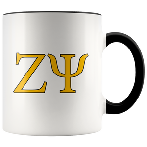 Zeta Psi Greek Letters Mug